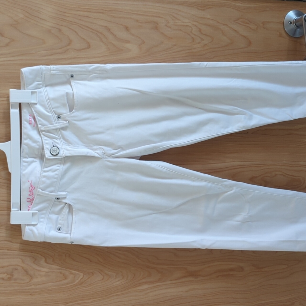 White Skinny Lilly Pulitzer Pants